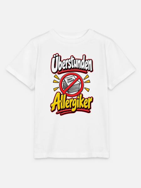 Überstunden Allergiker - Stanley/Stella Kinder T-Shirt MINI CREATOR - Weiß