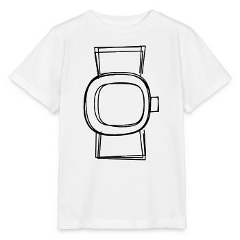 Pulsuhr handgezeichnet - Stanley/Stella Kinder T-Shirt MINI CREATOR  - Weiß - Vorne - Maike (125cm)