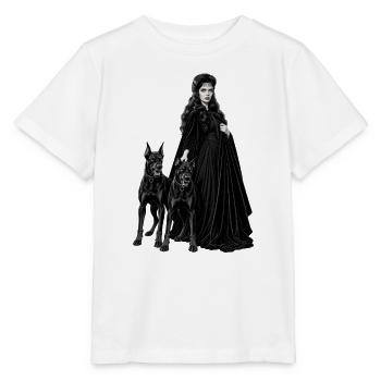 GOTISCHE CERBERUS - Stanley/Stella Kinder T-Shirt MINI CREATOR  - Weiß - Vorne - Maike (125cm)