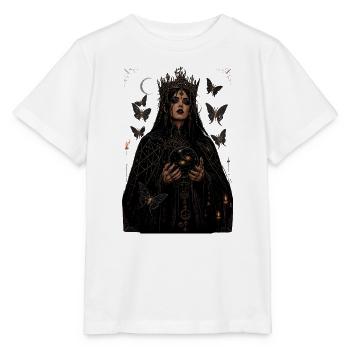 Dunkle Königin der Nachtreiche - Stanley/Stella Kinder T-Shirt MINI CREATOR  - Weiß - Vorne - Maike (125cm)