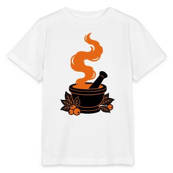 Hexen Moerser Zaubertrank Grafik - Stanley/Stella Kinder T-Shirt MINI CREATOR  - Weiß - Vorne - Maike (125cm)