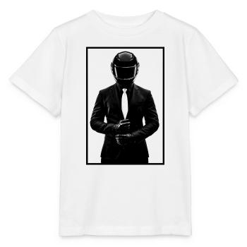 Black Raider - Stanley/Stella Kinder T-Shirt MINI CREATOR  - Weiß - Vorne - Maike (125cm)