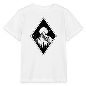 Berge Wandern  - Stanley/Stella Kinder T-Shirt MINI CREATOR  - Weiß - Vorne - Maike (125cm)