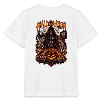 EP Halloween Reaper – Disziplin stirbt niemals - Stanley/Stella Kinder T-Shirt MINI CREATOR  - Weiß - Vorne - Maike (125cm)