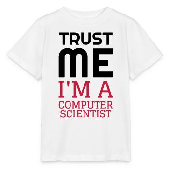 Computer / Informatiker / Aussenseiter / Ingenieur - Stanley/Stella Kinder T-Shirt MINI CREATOR  - Weiß - Vorne - Maike (125cm)