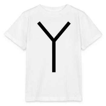 New Homeopathy - healing characters Ypsilon - Stanley/Stella MINI CREATOR Kids’ T-Shirt - white - Front - Maike (125cm)