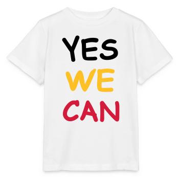 yes we can - T-shirt bio MINI CREATOR Stanley/Stella Enfant - blanc - Devant - Maike (125cm)