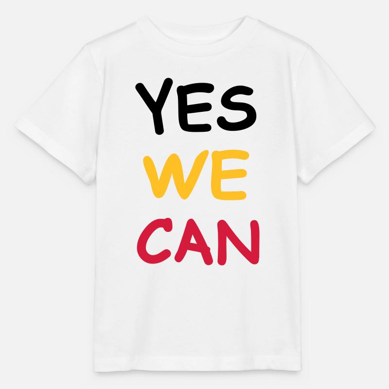 yes we can - Stanley/Stella Kinder T-Shirt MINI CREATOR - Weiß