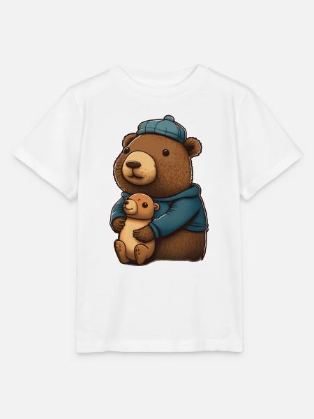 Capybara Kuscheln - Stanley/Stella Kinder T-Shirt MINI CREATOR - Weiß
