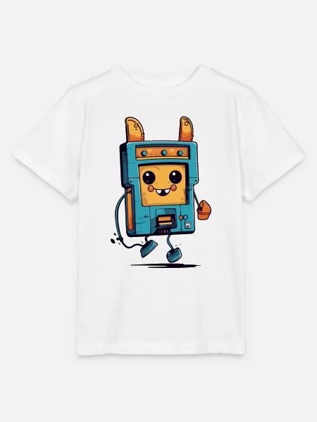 Jim der Walkman - Stanley/Stella Kinder T-Shirt MINI CREATOR  - Weiß