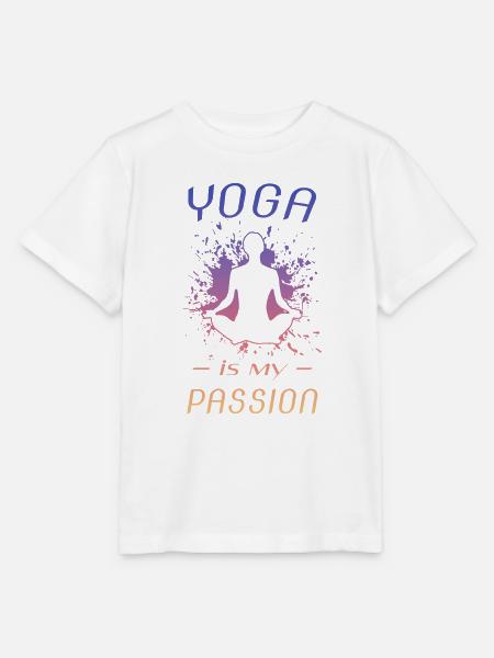 Yoga - Stanley/Stella Kinder T-Shirt MINI CREATOR  - Weiß