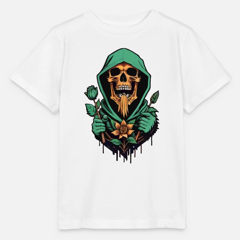 La mort dans le quartier - T-shirt bio MINI CREATOR Stanley/Stella Enfant - blanc