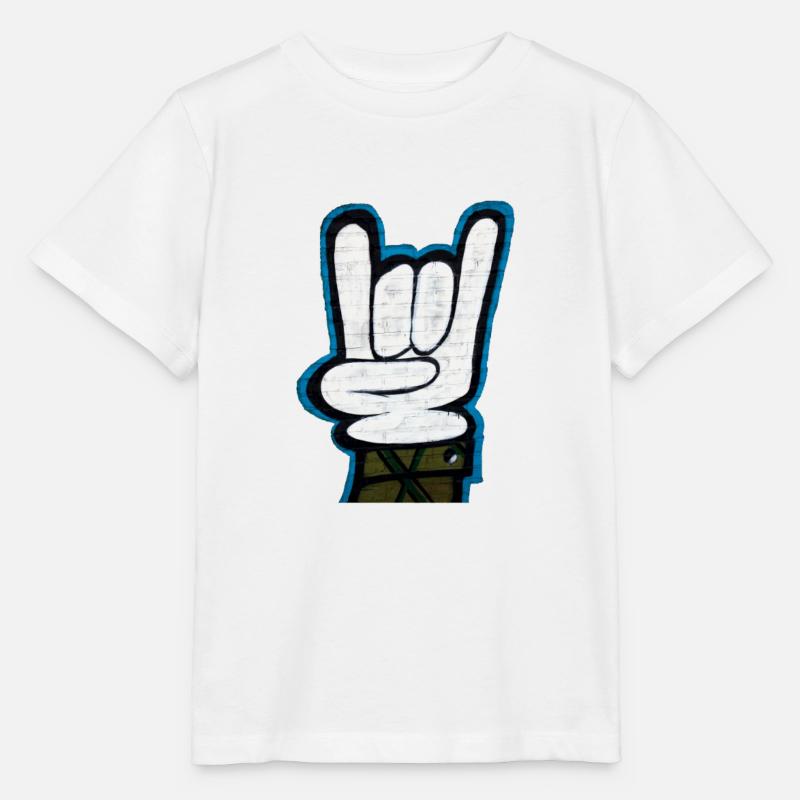 graffiti - T-shirt bio MINI CREATOR Stanley/Stella Enfant - blanc