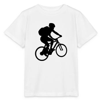 Cycling, biking 2 (super cheap!) - T-shirt bio MINI CREATOR Stanley/Stella Enfant - blanc - Devant - Maike (125cm)