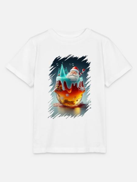 Gelee-Weihnachtsmann - Stanley/Stella Kinder T-Shirt MINI CREATOR  - Weiß