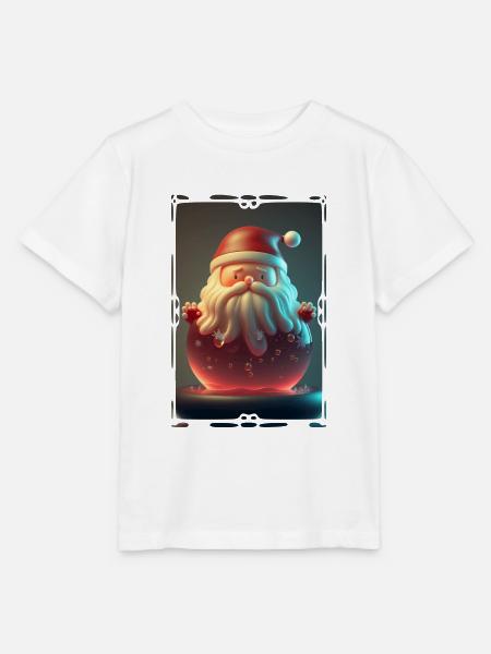 Weihnachtsmann-Gelee - Stanley/Stella Kinder T-Shirt MINI CREATOR  - Weiß