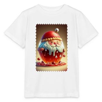 Weihnachtsmann-Gelee - Stanley/Stella Kinder T-Shirt MINI CREATOR  - Weiß - Vorne - Maike (125cm)