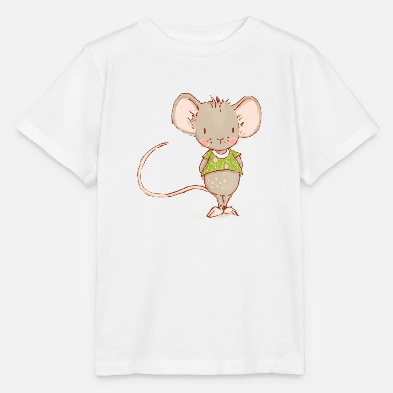 Maus - Stanley/Stella Kinder T-Shirt MINI CREATOR  - Weiß
