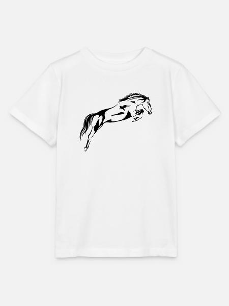 Springpferd - Stanley/Stella Kinder T-Shirt MINI CREATOR  - Weiß