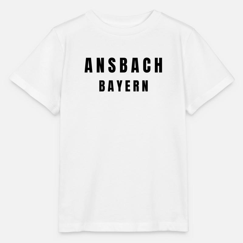 Ansbach Bayern - Stanley/Stella Kinder T-Shirt MINI CREATOR  - Weiß