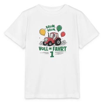 Cool tracteur 1er anniversaire : Cadeau le plus vendu ! - T-shirt bio MINI CREATOR Stanley/Stella Enfant - blanc - Devant - Maike (125cm)