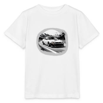 JDM Sportcar Tuning Driftcar Car Gift PS - Stanley/Stella MINI CREATOR Kids’ T-Shirt - white - Front - Maike (125cm)