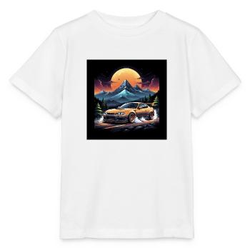 JDM Sportcar Tuning Driftcar Car Gift PS - Stanley/Stella MINI CREATOR Kids’ T-Shirt - white - Front - Maike (125cm)