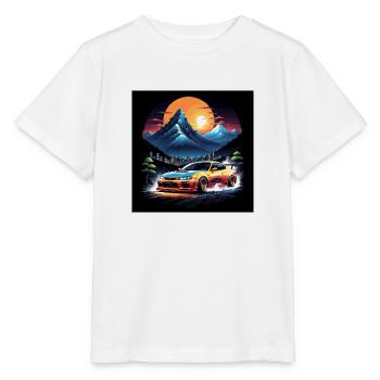 JDM Sportcar Tuning Driftcar Car Gift PS - Stanley/Stella MINI CREATOR Kids’ T-Shirt - white - Front - Maike (125cm)