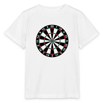 Target for darts - Stanley/Stella MINI CREATOR Kids’ T-Shirt - white - Front - Maike (125cm)