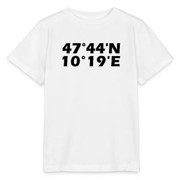 Kempten (Allgäu) coordinates - Stanley/Stella MINI CREATOR Kids’ T-Shirt - white - Front - Maike (125cm)