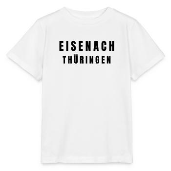 Eisenach, Thuringe - T-shirt bio MINI CREATOR Stanley/Stella Enfant - blanc - Devant - Maike (125cm)