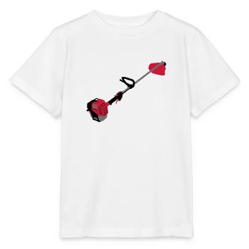 Motorsense_d1 - Stanley/Stella Kinder T-Shirt MINI CREATOR  - Weiß - Vorne - Maike (125cm)