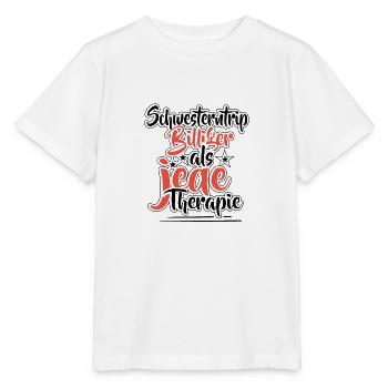 Schwesterntrip Schwesternabend Schwester Sister - Stanley/Stella Kinder T-Shirt MINI CREATOR  - Weiß - Vorne - Maike (125cm)