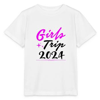Girls Trip 2024 Girls' Trip Girls' Tour Girls' Trip - T-shirt bio MINI CREATOR Stanley/Stella Enfant - blanc - Devant - Maike (125cm)