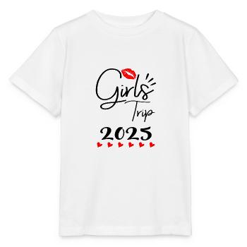 Girls' Trip 2025 Girls Trip Girls' Tour Girls trip - Stanley/Stella MINI CREATOR Kids’ T-Shirt - white - Front - Maike (125cm)