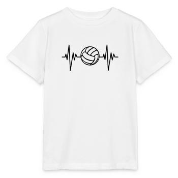 Volleyball Pulse - Stanley/Stella MINI CREATOR Kids’ T-Shirt - white - Front - Maike (125cm)