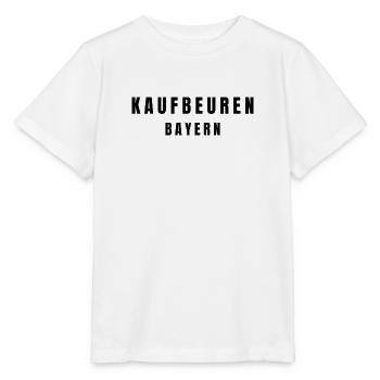 Kaufbeuren, Bavière - T-shirt bio MINI CREATOR Stanley/Stella Enfant - blanc - Devant - Maike (125cm)