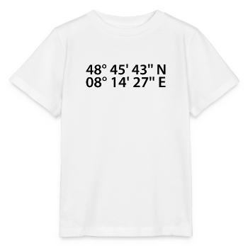 Baden-Baden Koordinaten - Stanley/Stella Kinder T-Shirt MINI CREATOR  - Weiß - Vorne - Maike (125cm)