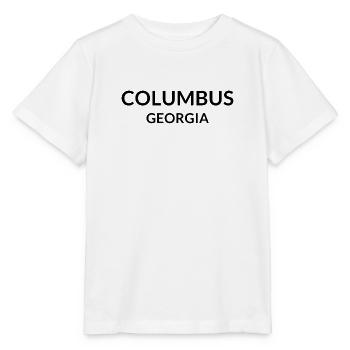 Columbus, Géorgie, États-Unis - T-shirt bio MINI CREATOR Stanley/Stella Enfant - blanc - Devant - Maike (125cm)
