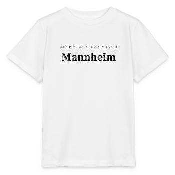 Coordonnées Mannheim - T-shirt bio MINI CREATOR Stanley/Stella Enfant - blanc - Devant - Maike (125cm)