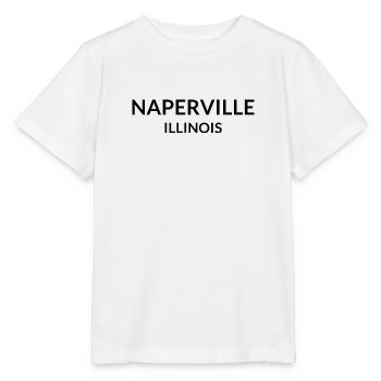 Naperville Illinois USA - Stanley/Stella Kinder T-Shirt MINI CREATOR  - Weiß - Vorne - Maike (125cm)