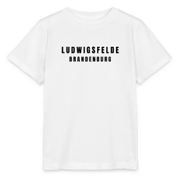 Ludwigsfelde, Brandebourg - T-shirt bio MINI CREATOR Stanley/Stella Enfant - blanc - Devant - Maike (125cm)
