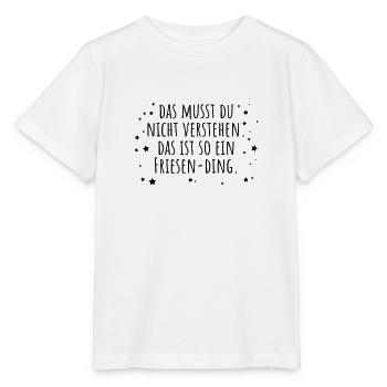 Friesen-Ding - Stanley/Stella Kinder T-Shirt MINI CREATOR  - Weiß - Vorne - Maike (125cm)