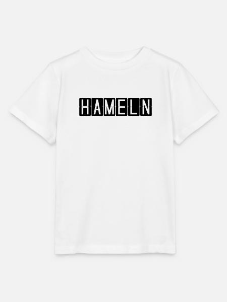 Hameln Flughafentafel - Stanley/Stella Kinder T-Shirt MINI CREATOR - Weiß