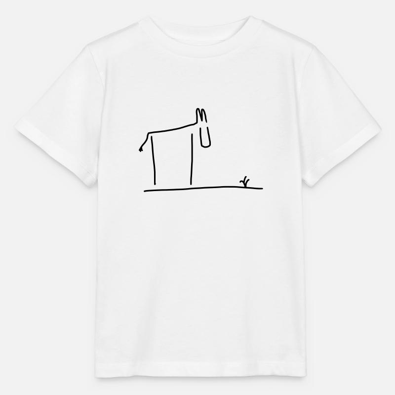 esel - Stanley/Stella Kinder T-Shirt MINI CREATOR  - Weiß