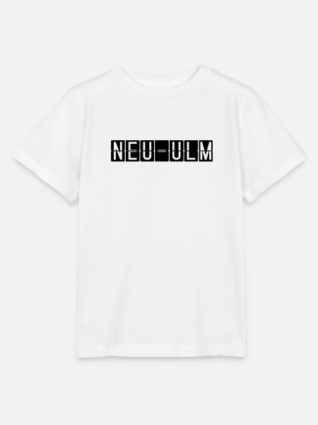 Neu-Ulm Flughafentafel - Stanley/Stella Kinder T-Shirt MINI CREATOR - Weiß