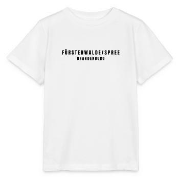 Fürstenwalde/Spree, Brandebourg - T-shirt bio MINI CREATOR Stanley/Stella Enfant - blanc - Devant - Maike (125cm)