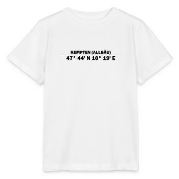 Kempten (Allgäu) coordinates - Stanley/Stella MINI CREATOR Kids’ T-Shirt - white - Front - Maike (125cm)
