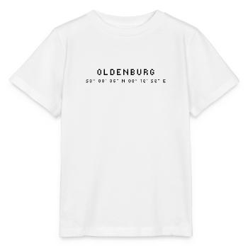 Oldenburg coordinates - Stanley/Stella MINI CREATOR Kids’ T-Shirt - white - Front - Maike (125cm)