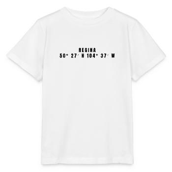 Coordonnées Regina Canada - T-shirt bio MINI CREATOR Stanley/Stella Enfant - blanc - Devant - Maike (125cm)